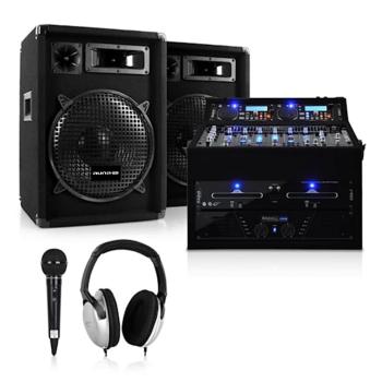 Electronic-Star DJ PA Set Rack Star Sol Lightning, 1200W