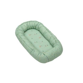 odenwälder BabyNest® Jersey TwoFriends zeleň