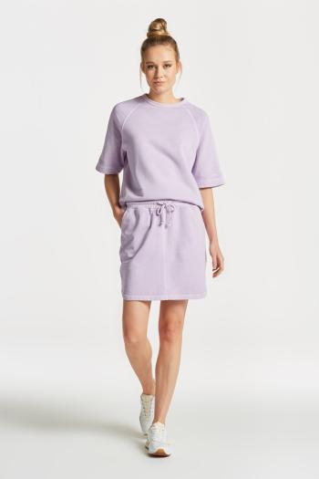 TEPLÁKOVÁ SUKNĚ GANT SUNFADED SKIRT SOOTHING LILAC