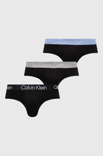 Spodní prádlo Calvin Klein Underwear 3-pack pánské, zelená barva, 000NB2969A