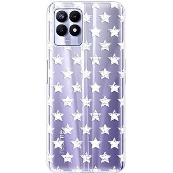 iSaprio Stars Pattern pro white pro Realme 8i (stapatw-TPU3-Rlm8i)