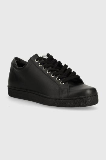 Kožené sneakers boty Novesta ITOH černá barva, N774004.01Y01Y615