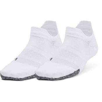 Under Armour BREATHE 2 NO SHOW TAB 2PK Dámské ponožky, bílá, velikost