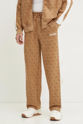 Tepláky Guess MOJO béžová farba, vzorované, Z5RB17 KCJY2