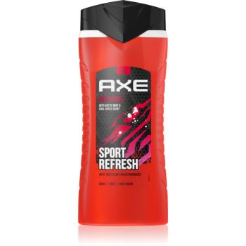 Axe Recharge Arctic Mint & Cool Spices gel de dus revigorant 3 in 1 400 ml