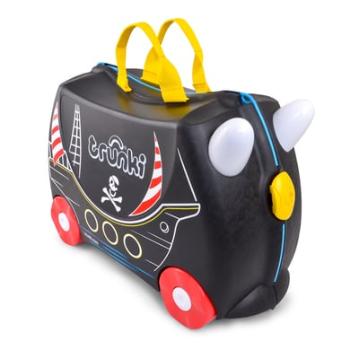 Trunki 0312 kufr odrážedlo Pirát černá 20l