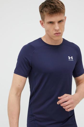 Tréninkové tričko Under Armour 1361683410 tmavomodrá barva