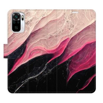 Flipové pouzdro iSaprio - BlackPink Marble - Xiaomi Redmi Note 10 / Note 10S