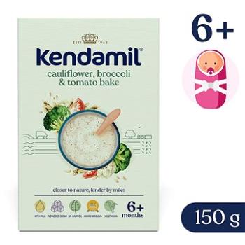 Kendamil mléčná kaše s brokolici, květákem a rajčaty (150 g) (5056000505163)