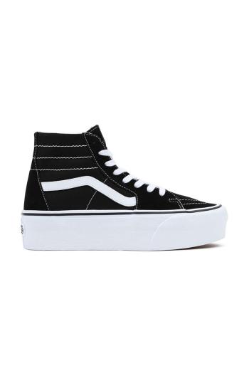 Kecky Vans SK8-Hi Tapered Stackform dámské, černá barva, VN0A5JMKBMX1, VN0A5JMKBMX1-BLKWH