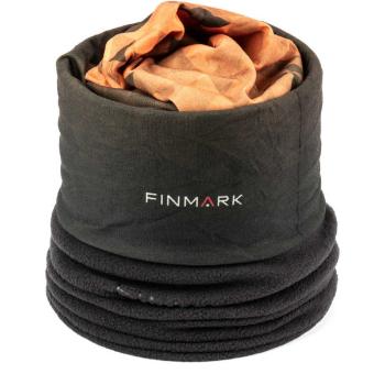 Finmark MULTIFUNCTIONAL SCARF Multifunkční šátek s fleecem, černá, velikost