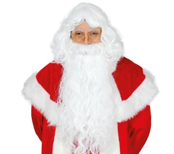 Guirca Dlouhá paruka a brada - Santa Claus