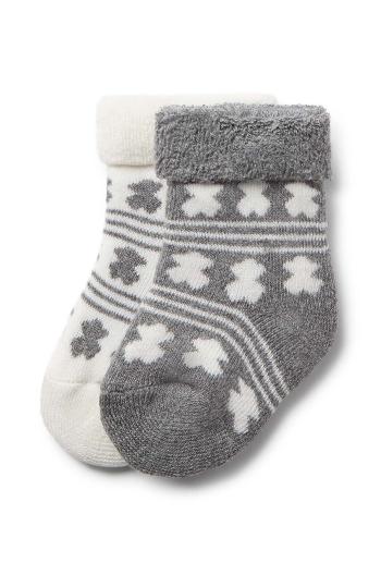 Dětské ponožky Tous SSocks 2-pack šedá barva, SSocks.2104