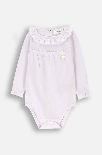 Bavlněné kojenecké body Coccodrillo CUTE GIRL NEWBORN