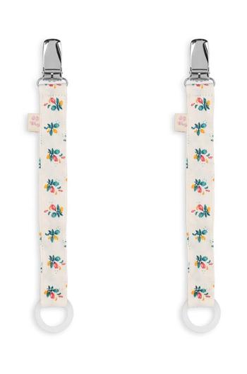 Klip / přívěšek na dudlík Konges Sløjd 2 PACK PACIFIER STRAP 2-pack KS101362