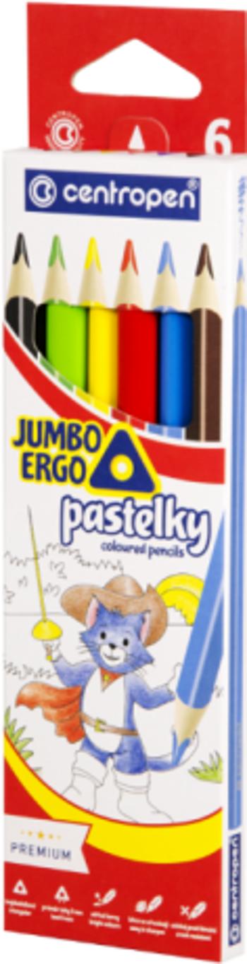 Centropen Pastelky 9522 Jumbo trojhranné (6 ks)