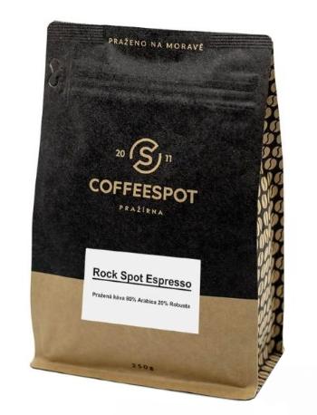 Coffeespot Rock Spot Espresso zrnková káva 250 g