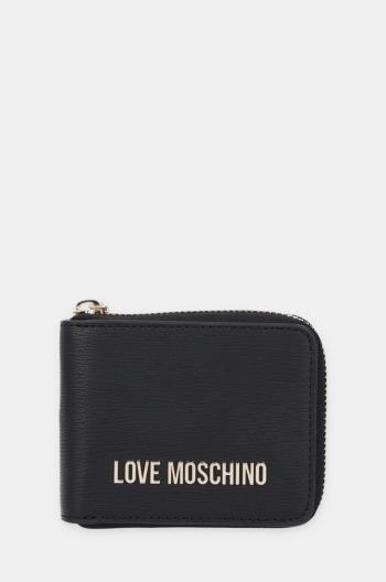 Peněženka Love Moschino černá barva, JC5639PP0L