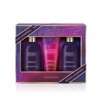 Baylis & Harding Dárková sada tělové péče Fík & Granátové jablko 3 ks