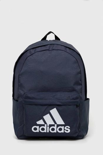 Batoh adidas tmavomodrá barva, velký, s potiskem, HR9809