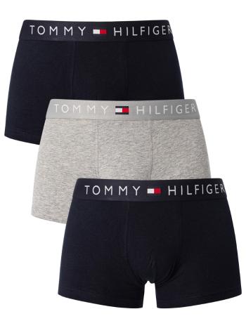 Tommy Hilfiger pánské boxerky 3 pack - XL (05K)