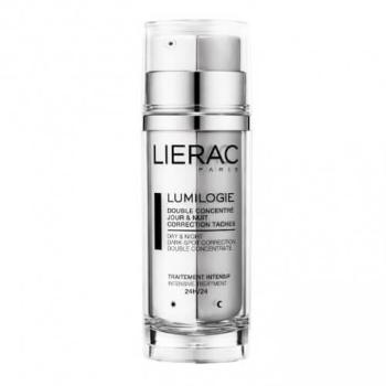Lierac Dvoufázový rozjasňující koncentrát proti pigmentovým skvrnám Lumilogie (Double Concentrate) 30 ml