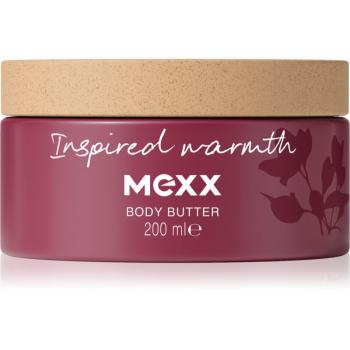 Mexx Inspired Warmth tělové máslo s parfemací 200 ml