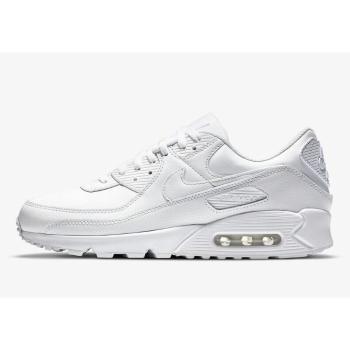 Nike Air Max 90 Leather Triple White 45