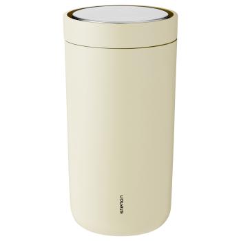 Cestovní hrnek TO GO CLICK 200 ml, jemně žlutá, Stelton