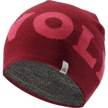 Devold LOGO MERINO BEANIE Čepice, červená, velikost