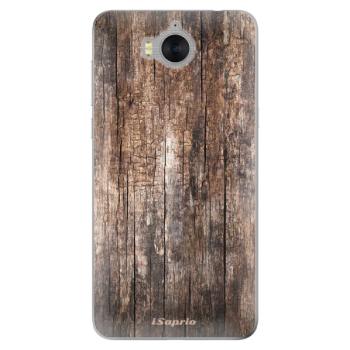 Odolné silikonové pouzdro iSaprio - Wood 11 - Huawei Y5 2017 / Y6 2017