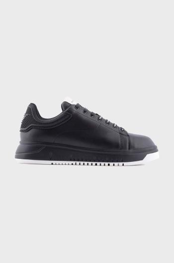 Sneakers boty Emporio Armani černá barva, X4X264 XN001 K001