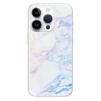 Odolné silikonové pouzdro iSaprio - Raibow Marble 10 - iPhone 15 Pro