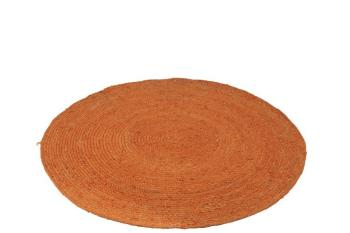 Oranžový jutový koberec Round  - Ø 120cm 94572