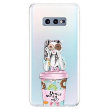 Odolné silikonové pouzdro iSaprio - Donut Worry - Samsung Galaxy S10e