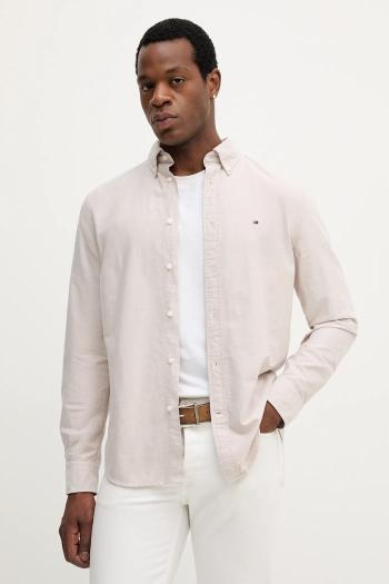 Bavlnená košeľa Tommy Hilfiger regular, s golierom button-down, MW0MW35774