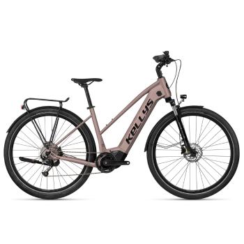 Dámské trekingové elektrokolo KELLYS E-Cristy 30 P 28" 8.0  Rose Gold  S (16", 157-170 cm)