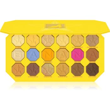 Jeffree Star Cosmetics Banana Fetish Artistry Palette paletka očních stínů 18x1,5 g