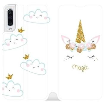 Flipové pouzdro na mobil Samsung Galaxy A50 - MH01P Jednorožec magic (5903226861248)