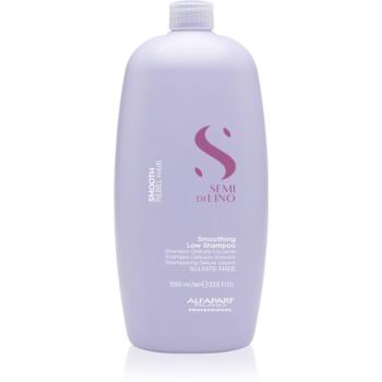 Alfaparf Milano Semi di Lino Smooth uhlazující šampon pro nepoddajné a krepatějící se vlasy 1000 ml