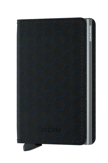 Kožená peněženka Secrid černá barva, SOp.Black.Titanium-BLK.TITAN