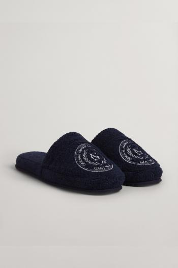 DOMÁCÍ OBUV GANT CREST SLIPPERS MARINE