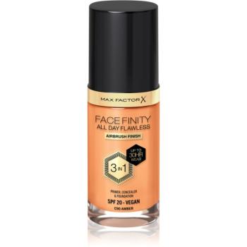 Max Factor Facefinity All Day Flawless dlouhotrvající make-up SPF 20 odstín 90 Amber 30 ml