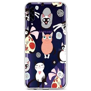 TopQ Samsung A30s silikon Cats 2 45295 (Sun-45295)