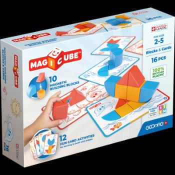 Geomag Magicube Blocks&Cards 16 dílků