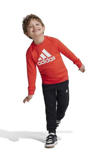 Dětská tepláková souprava adidas LK BOSOG FT oranžová barva, IX7363