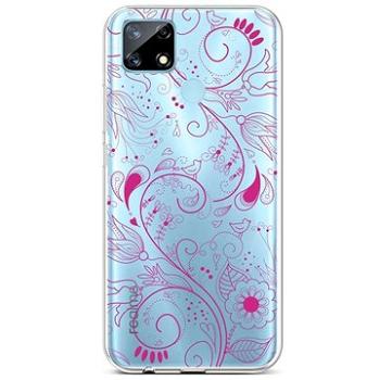 TopQ Realme 7i silikon Pink Ornament 62544 (Sun-62544)