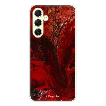 Odolné silikonové pouzdro iSaprio - RedMarble 17 - Samsung Galaxy A54 5G