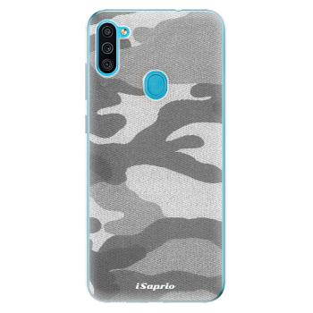 Odolné silikonové pouzdro iSaprio - Gray Camuflage 02 - Samsung Galaxy M11