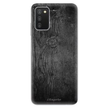 Odolné silikonové pouzdro iSaprio - Black Wood 13 - Samsung Galaxy A03s